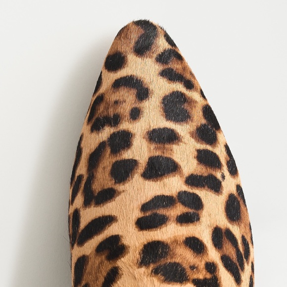 🆕{J. CREW} Leopard Calf-Hair Ankle Boots - Picture 4 of 9